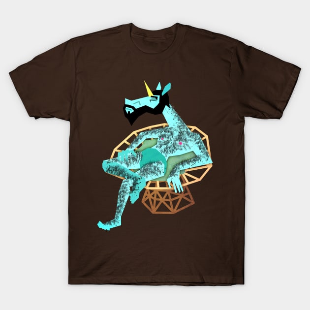 Cooling Off Unicorn T-Shirt by Thatssounicorny